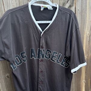 Next Los Angeles Black and Gray Men's Jersey size Medium